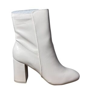 MIA Kymi NEW block heel bootie bone color women’s size 8.5